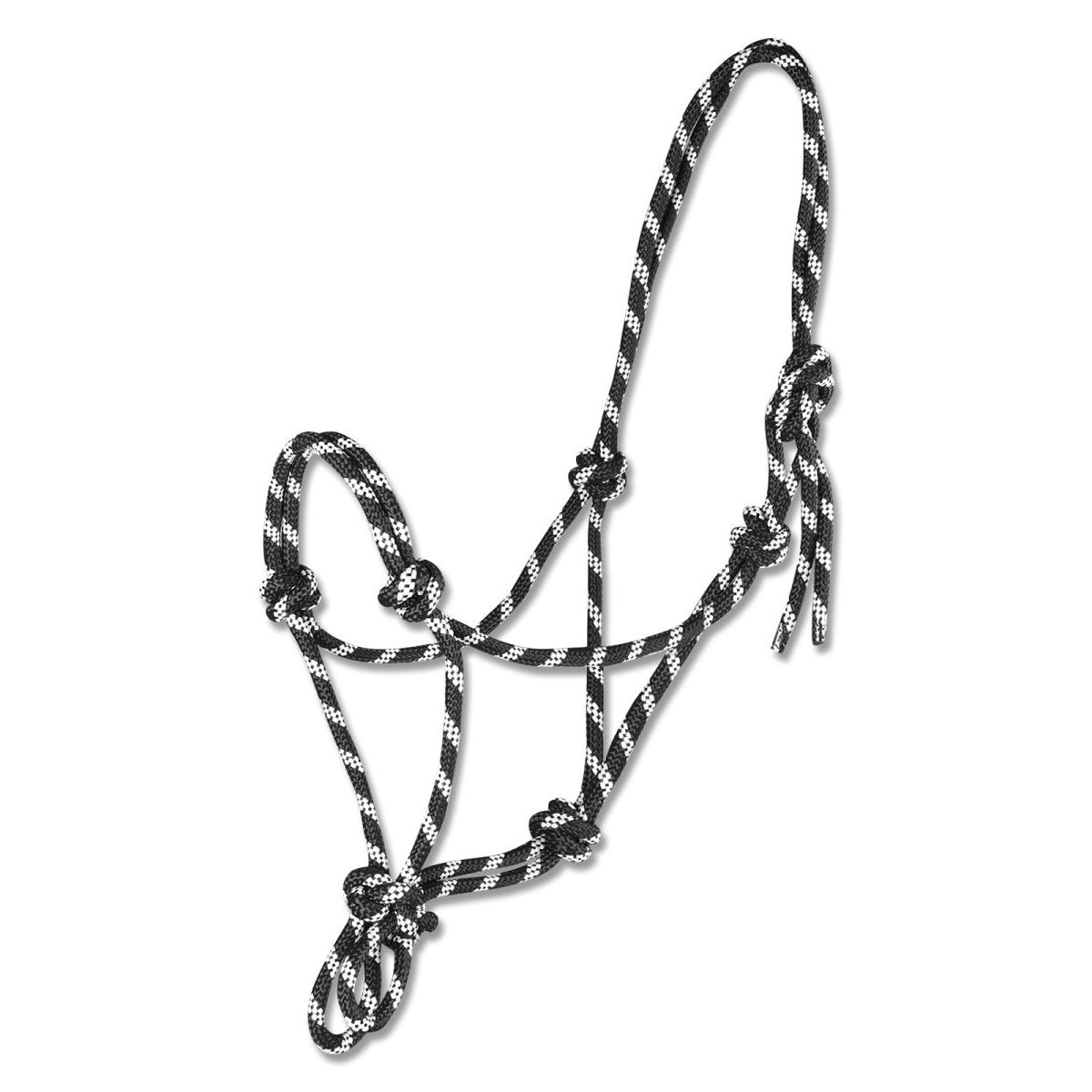 Waldhausen Knot Halter - Sort/Hvid