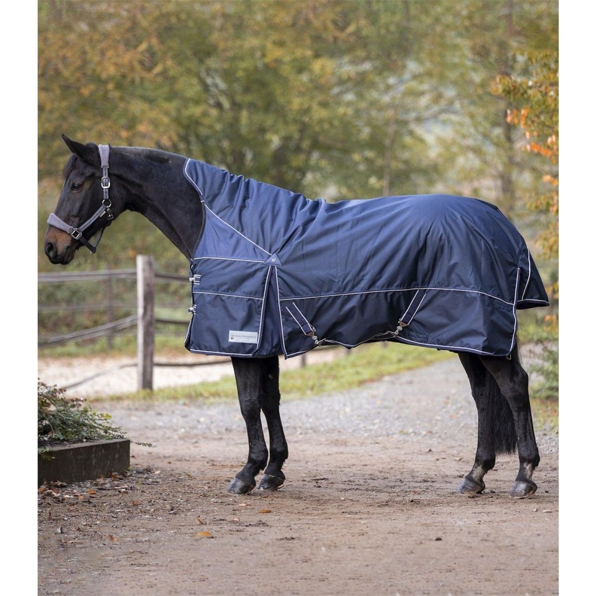 Waldhausen Outdoor Rug Premium, High Neck 200 g - Nightblue