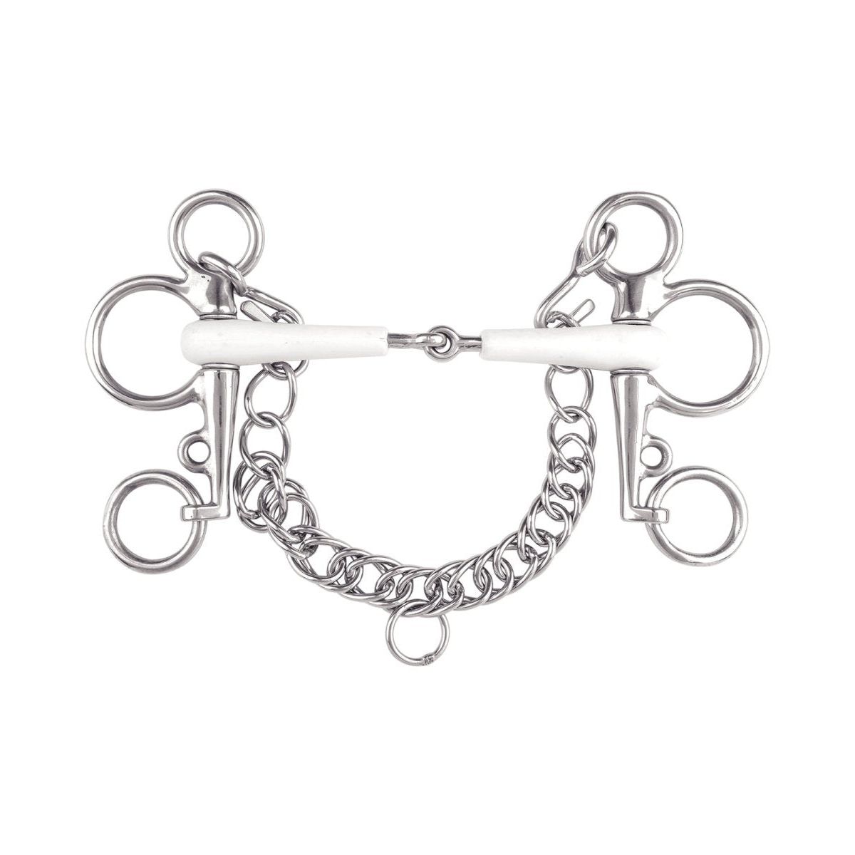 Waldhausen Pelham Equimouth snaffle, LZ: 5cm, T: 16mm