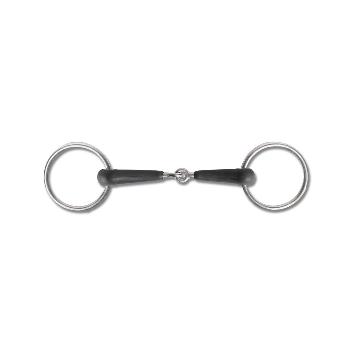 Waldhausen Rubber Snaffle Bit, R:6 cm, T: 1,5 cm