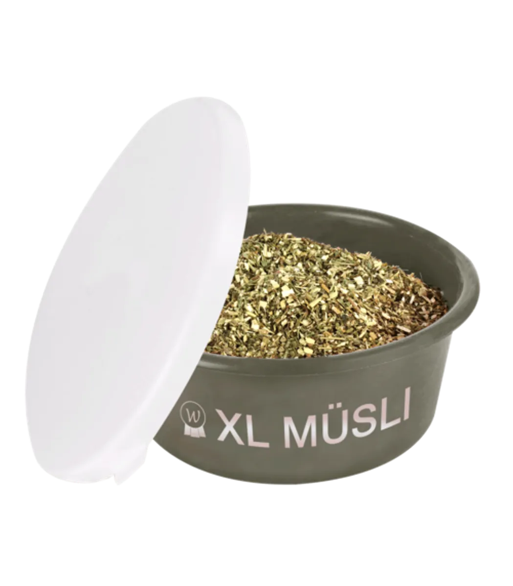 Waldhausen XL Müsli foderbøtte med låg - 8 L