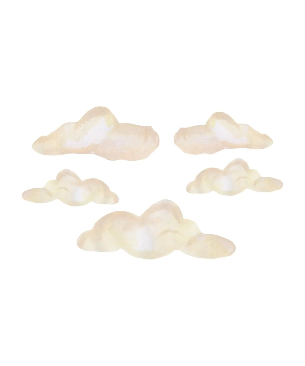 Wallsticker Clouds 5-pak - Multi