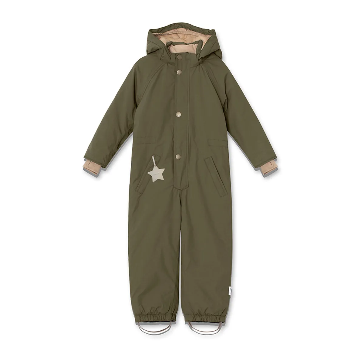 WANNI fleeceforet flyverdragt - Olive night - 104