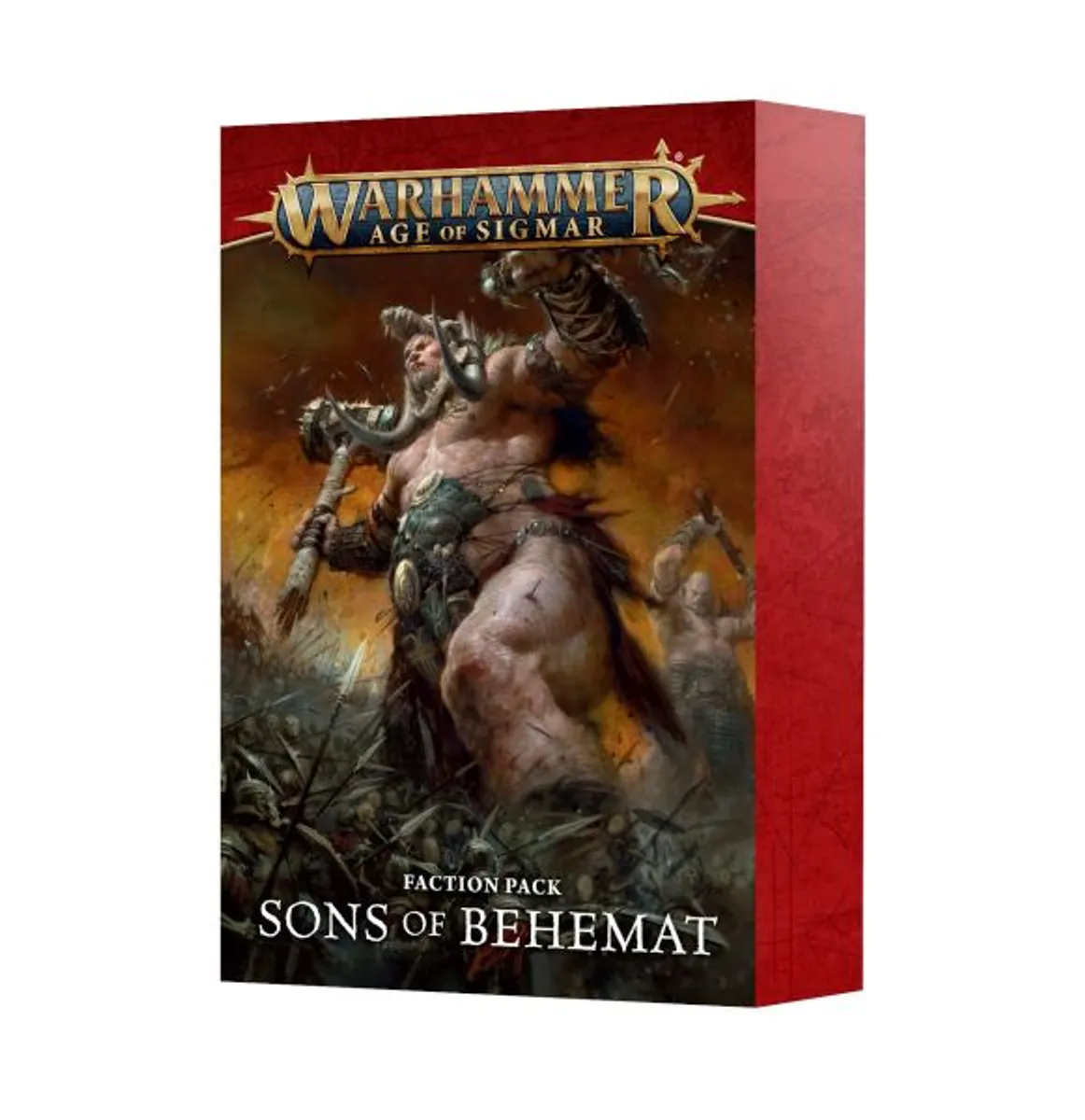 Warhammer: Age of Sigmar (4th Edition) - Faction Pack: Sons of Behemat (2024) - 60050299030