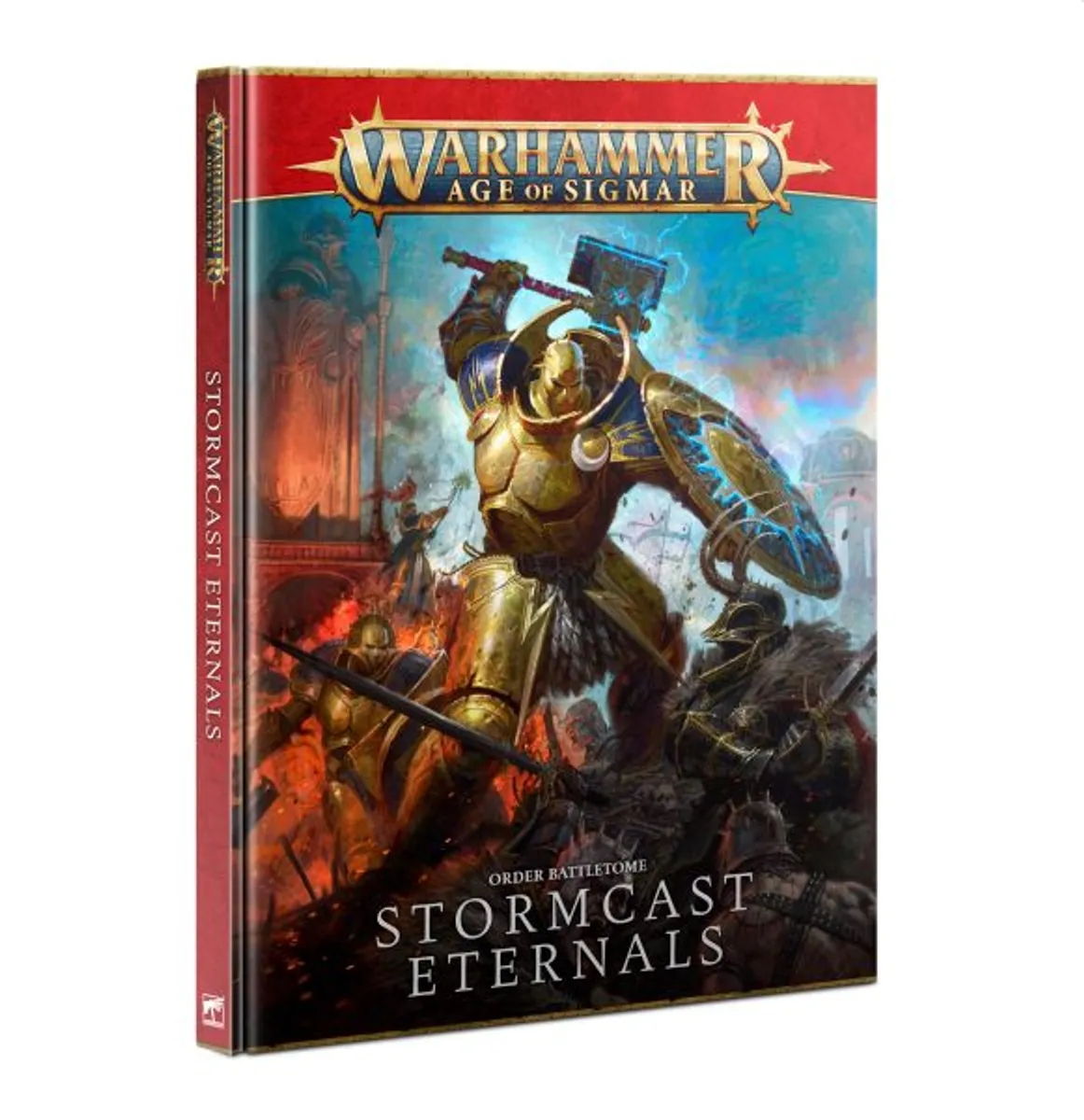 Warhammer: Age of Sigmar - Battletome: Stormcast Eternals (2021) (Hardback) - 60030218007