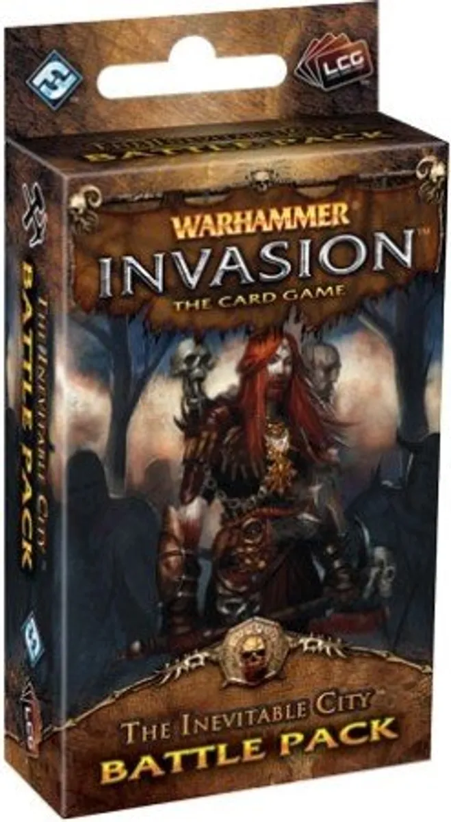 Warhammer Invasion LCG Expansion - The Capital Cycle 1/6: The Inevitable City Battle Pack - Fantasy Flight Games