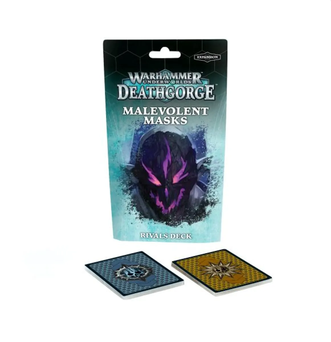 Warhammer Underworlds: Deathgorge: Cards - Rivals Deck: Malevolent Masks (2024) - 60050799011