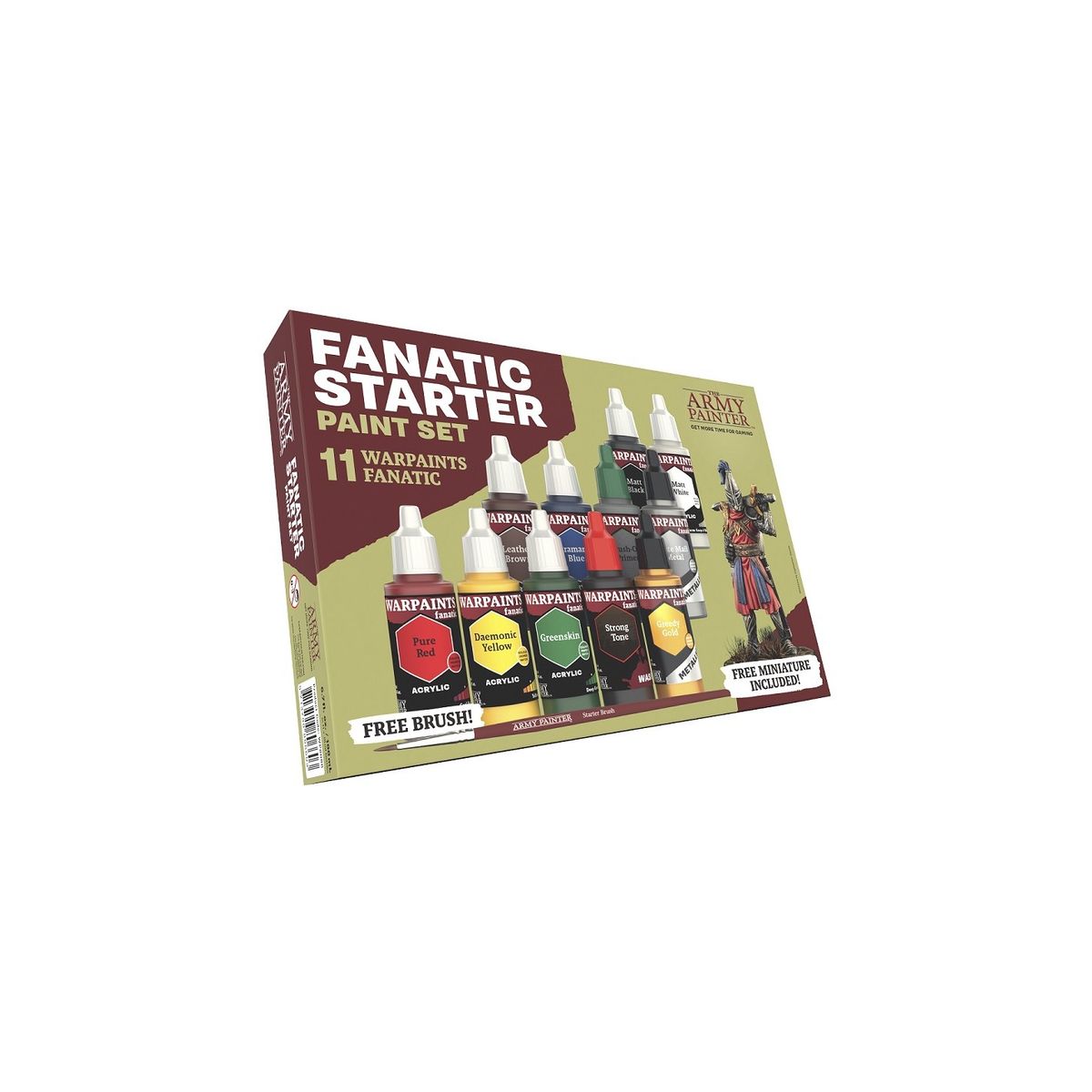 Warpaints Fanatic Starter Paint Set - The Army Painter