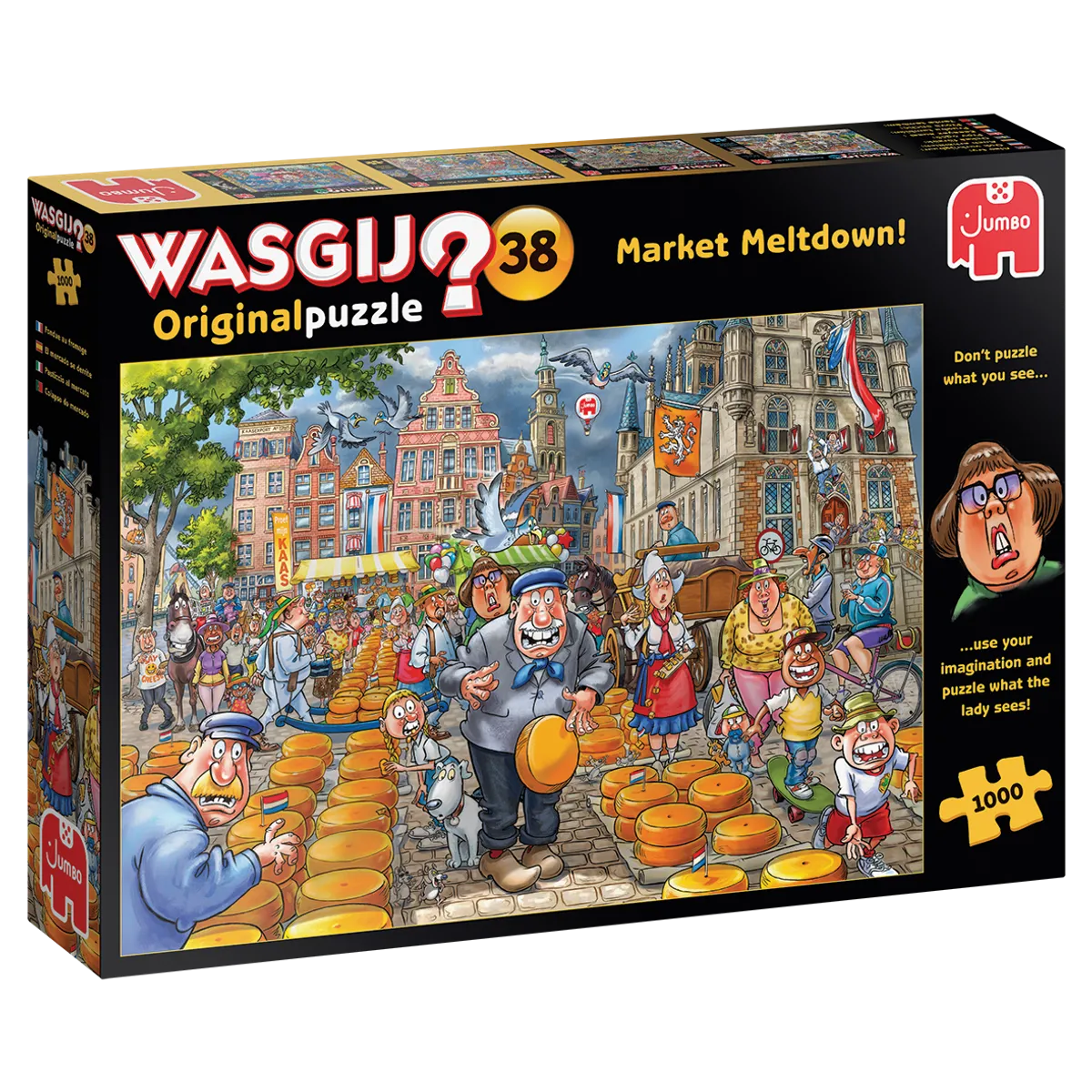 Wasgij Original 38 - Markedspladsen - 1000 brikker