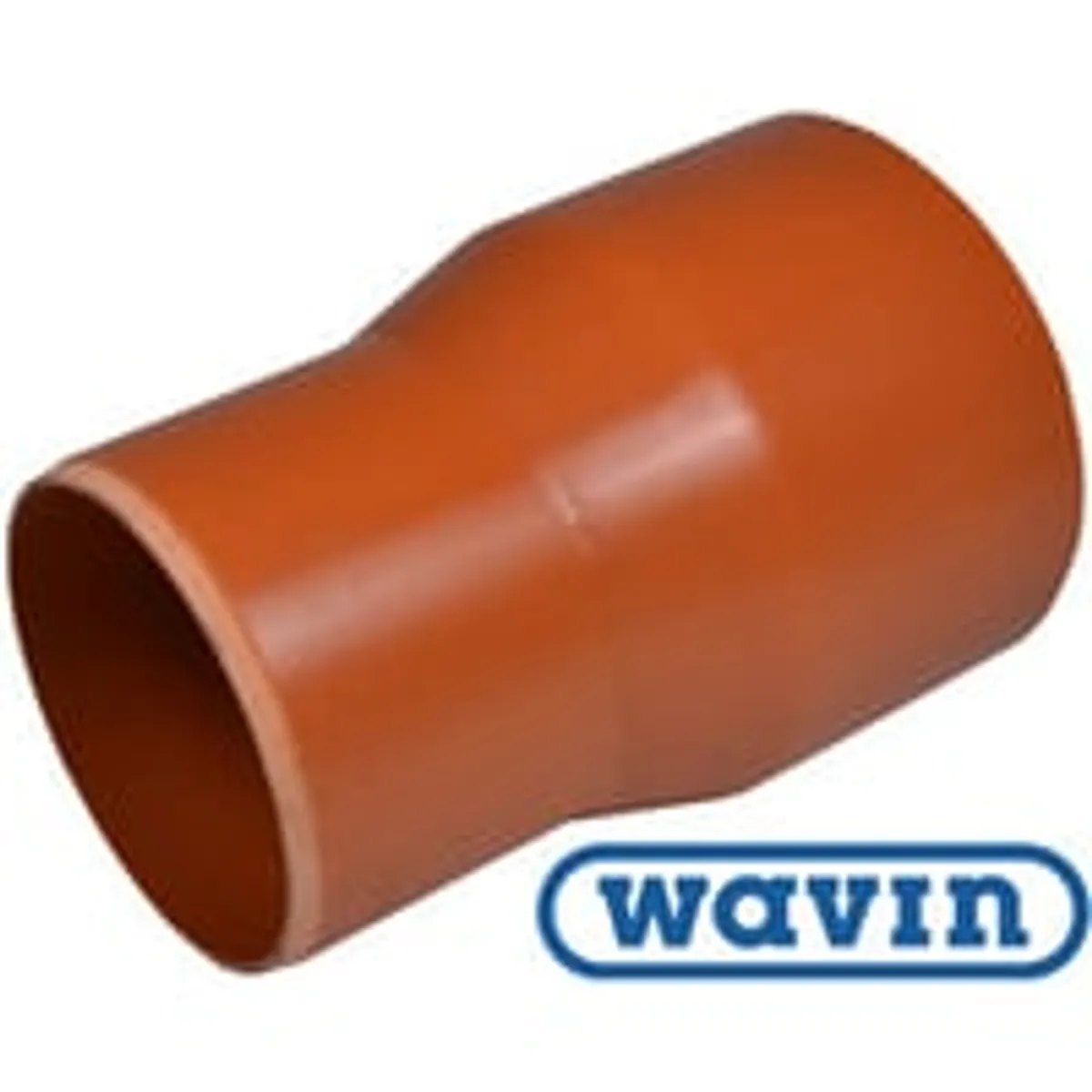 Wavin - Glat PVC overgang til betonspids - 200 x 200 mm