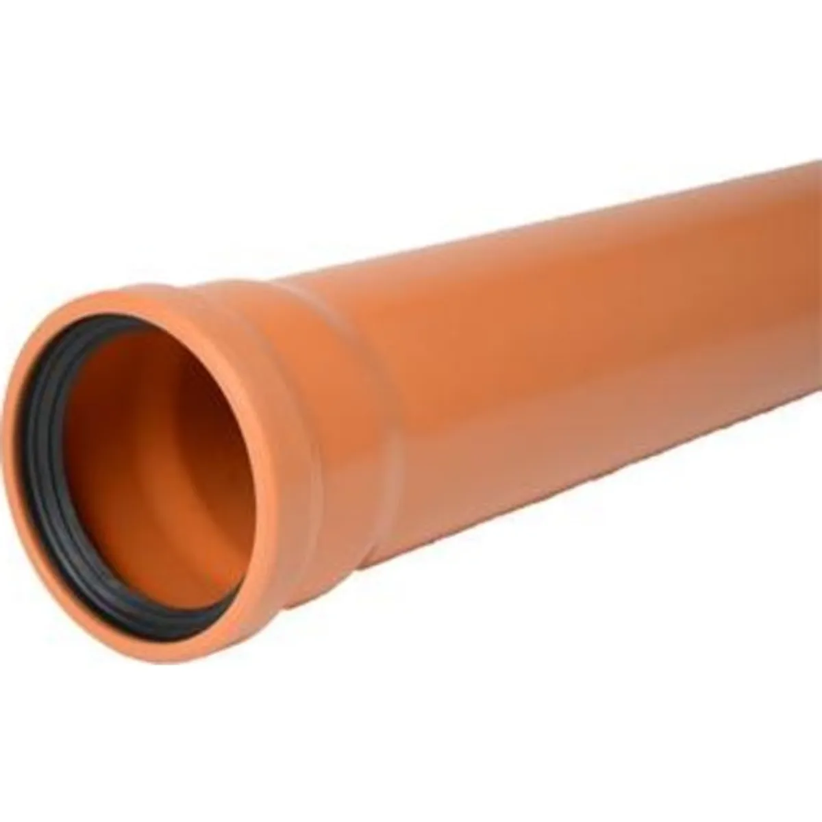 Wavin PVC kloakrør SN4 110 mm - 50 cm