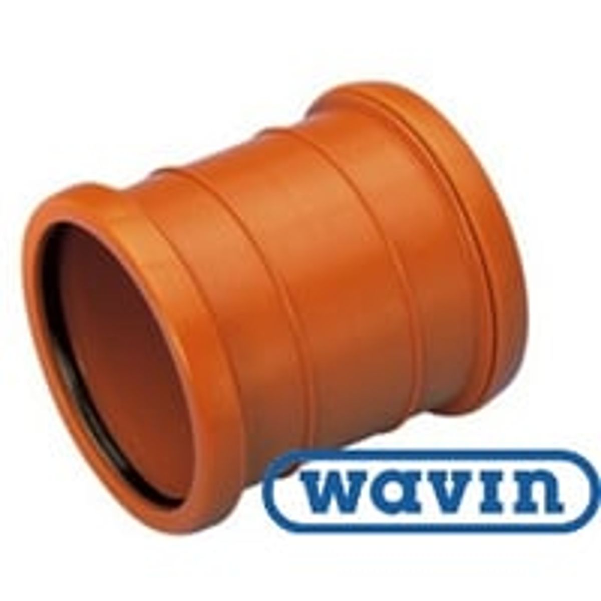 Wavin - Skydemuffe glat PP - 160 mm