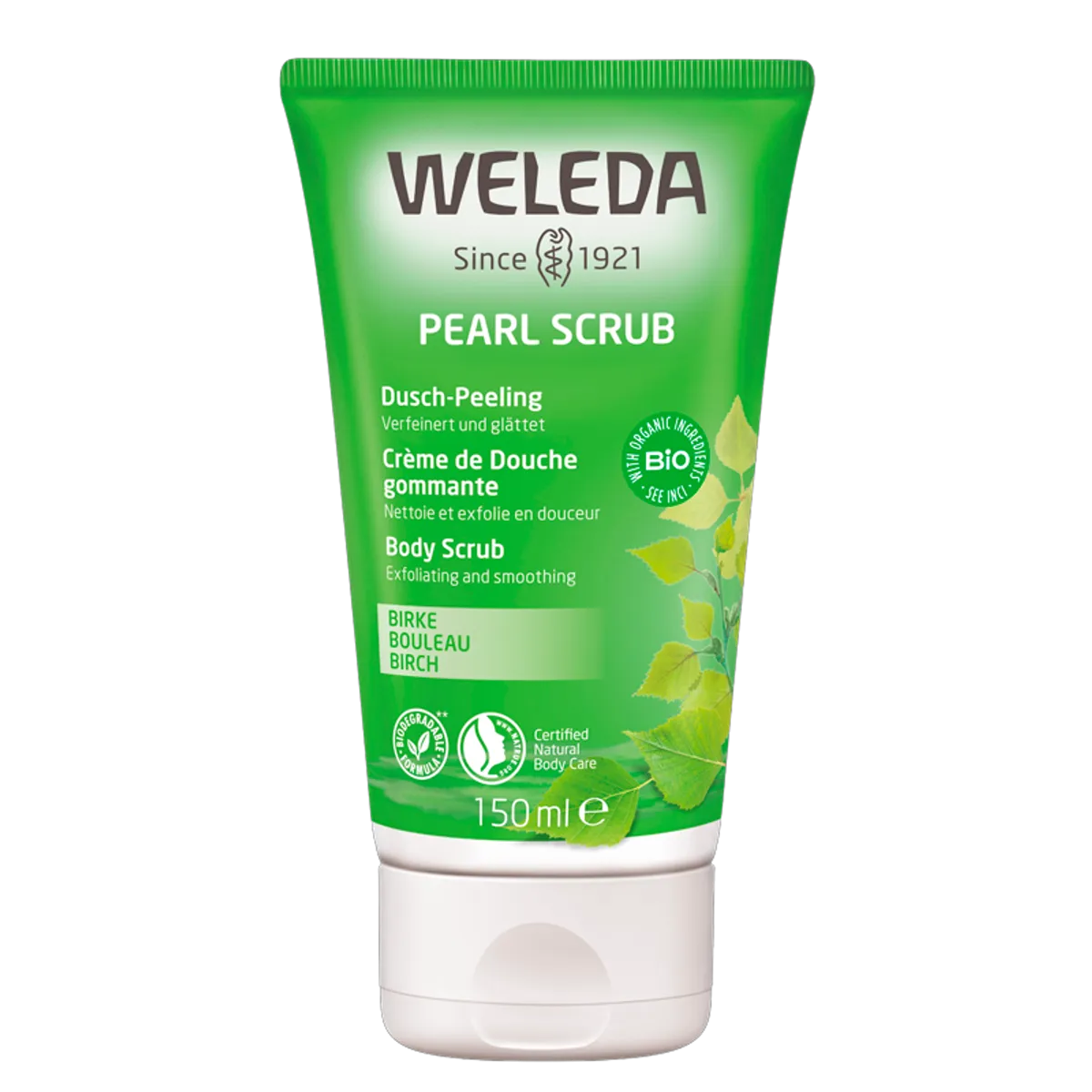 Weleda Birch Body Scrub 150 ml.