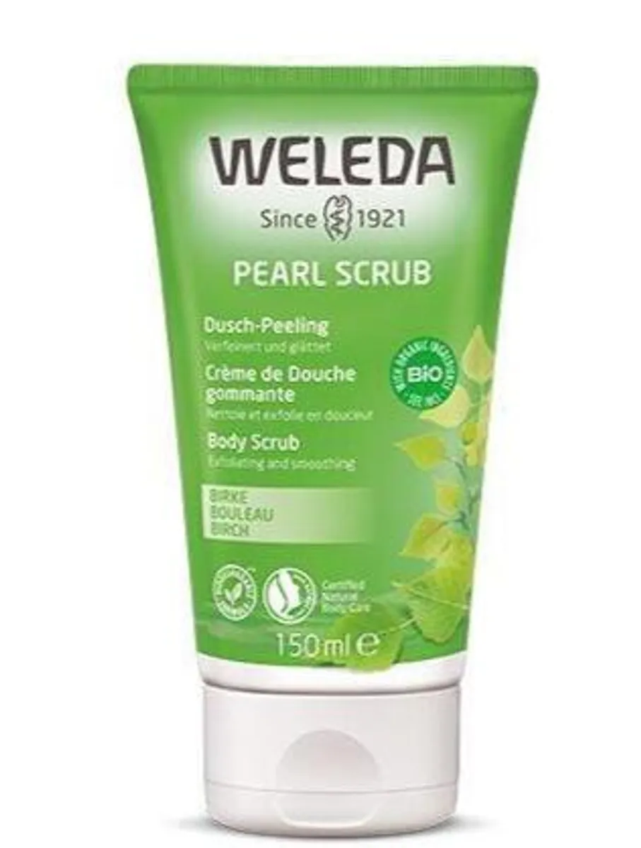 Weleda Birch Pearl Body scrub, 150ml.