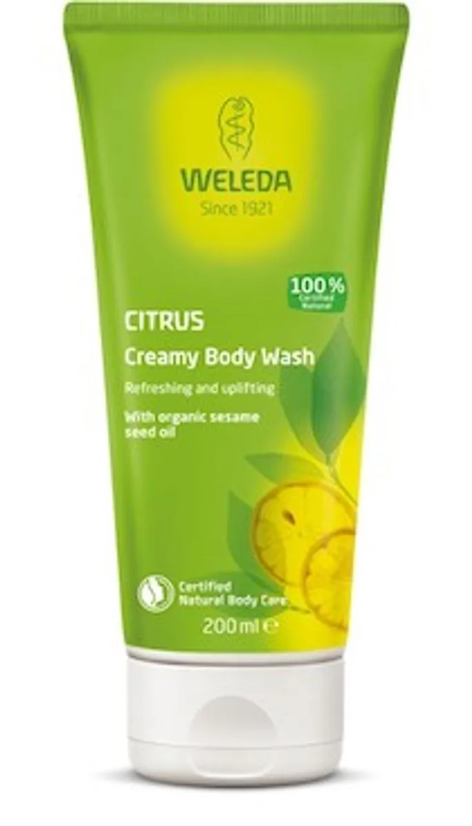 Weleda Creamy Body Wash Refresh Citrus 200 ml. DATOVARE 11/2024