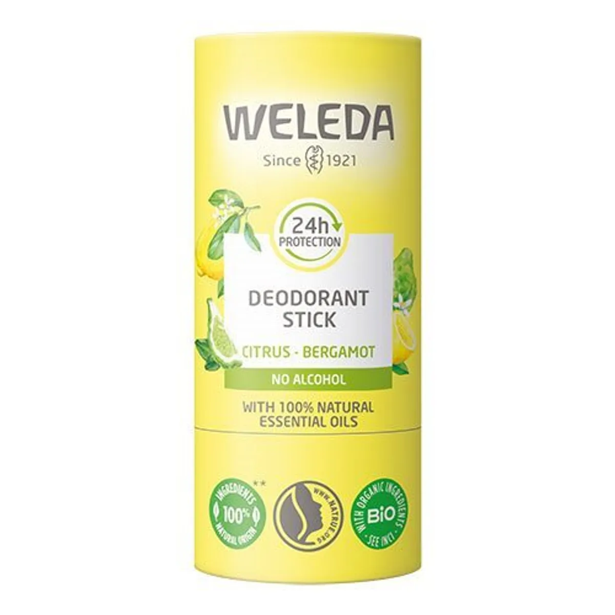 Weleda Deodorant stick Citrus-Bergamot, 50g.