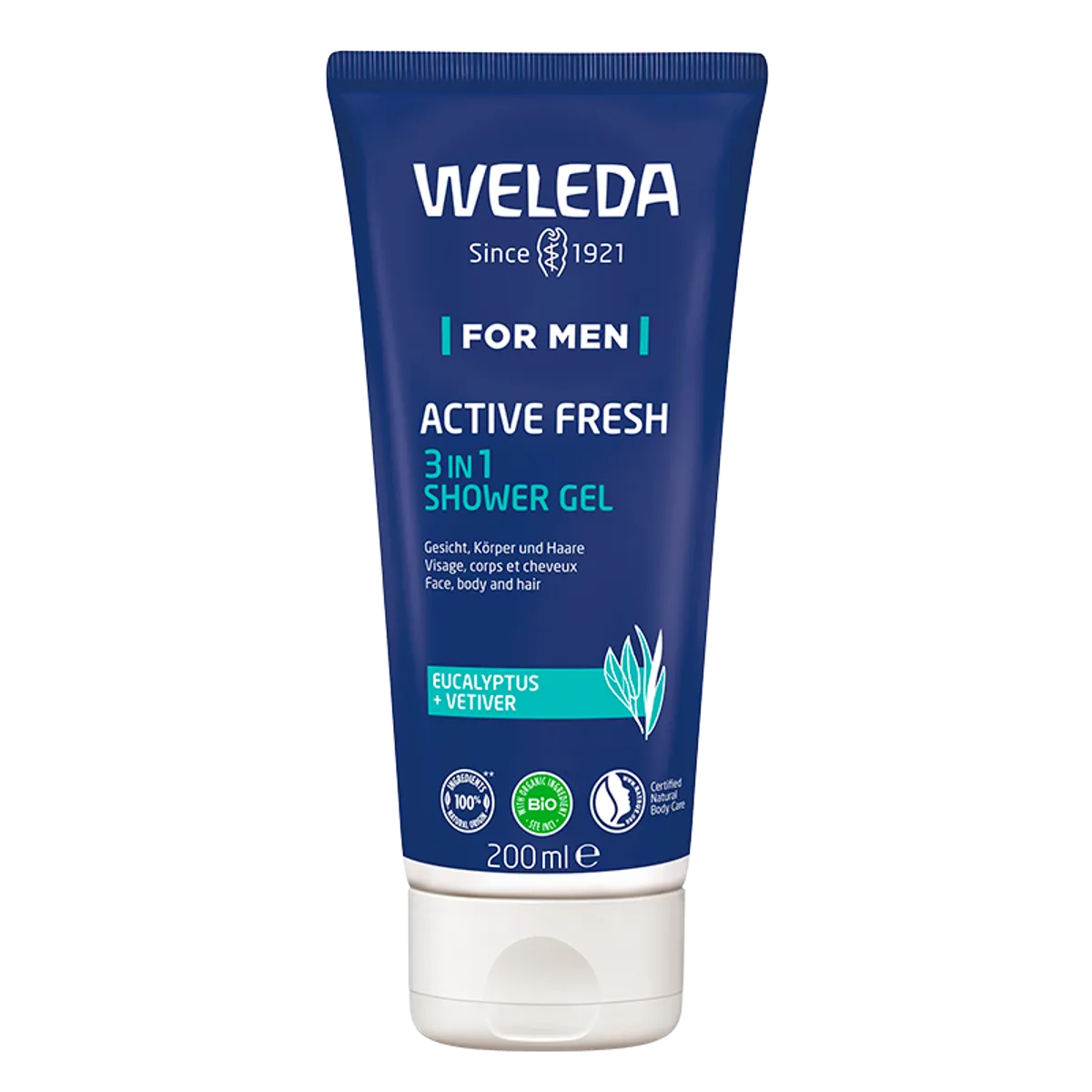 Weleda Men Active Fresh 3 in 1 Shower Gel (200 ml)