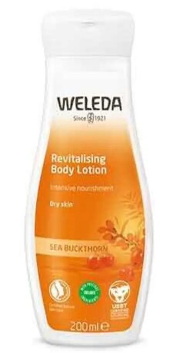 Weleda Sea Buckthorn Revitalising Body Lotion, 200ml.