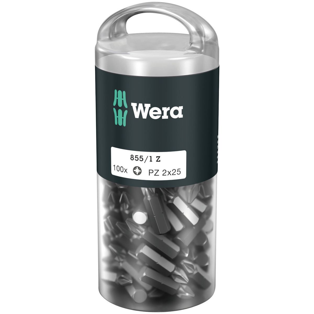 Wera 855/1 Z DIY 100 bits PZ 2 x 25mm 100 stk.