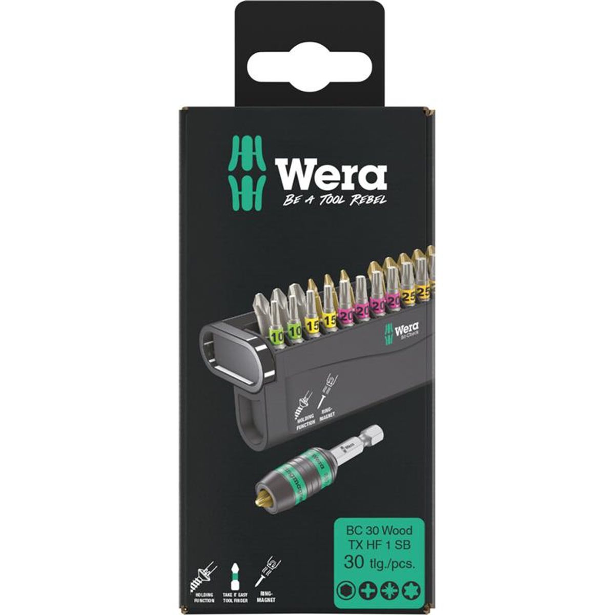 Wera Bit-Check 30 Wood TX HF 1 SB