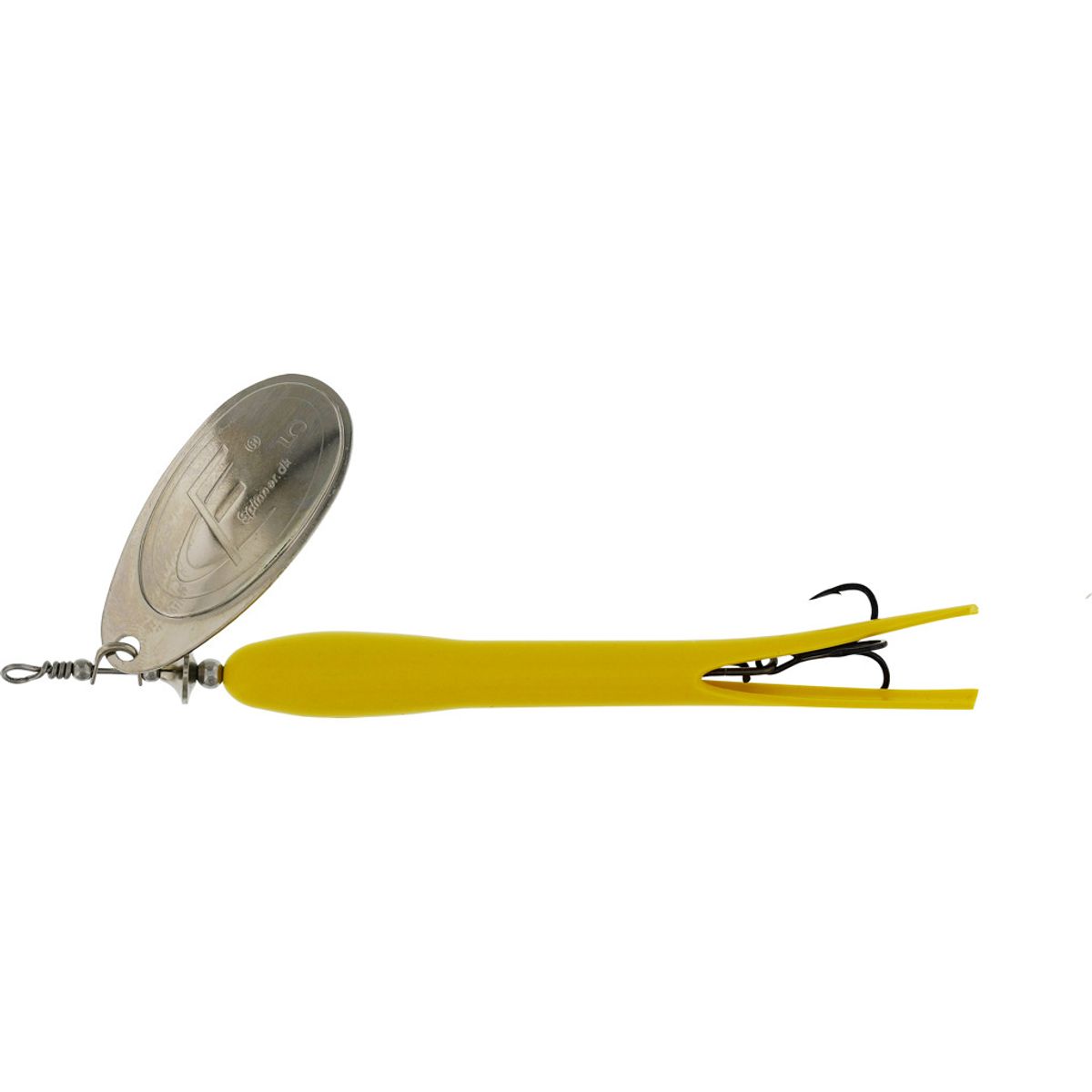 Westin FC Spinner Upstream 15g Flouro Yellow Silver Blade