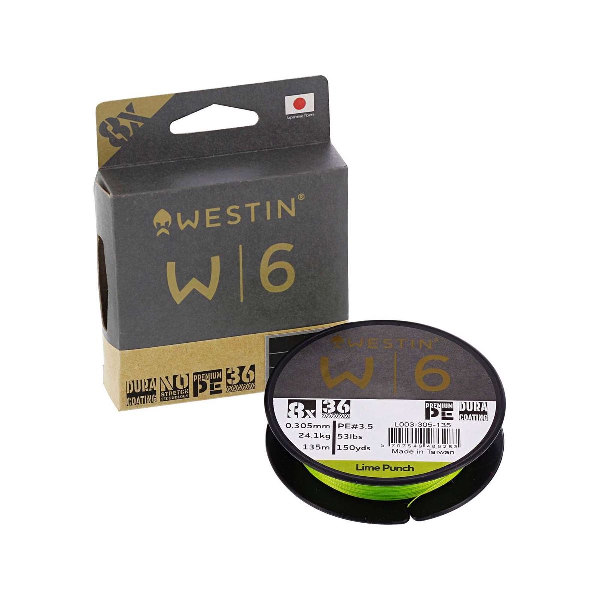 Westin W6 8 Braid Fletline - 0.148mm