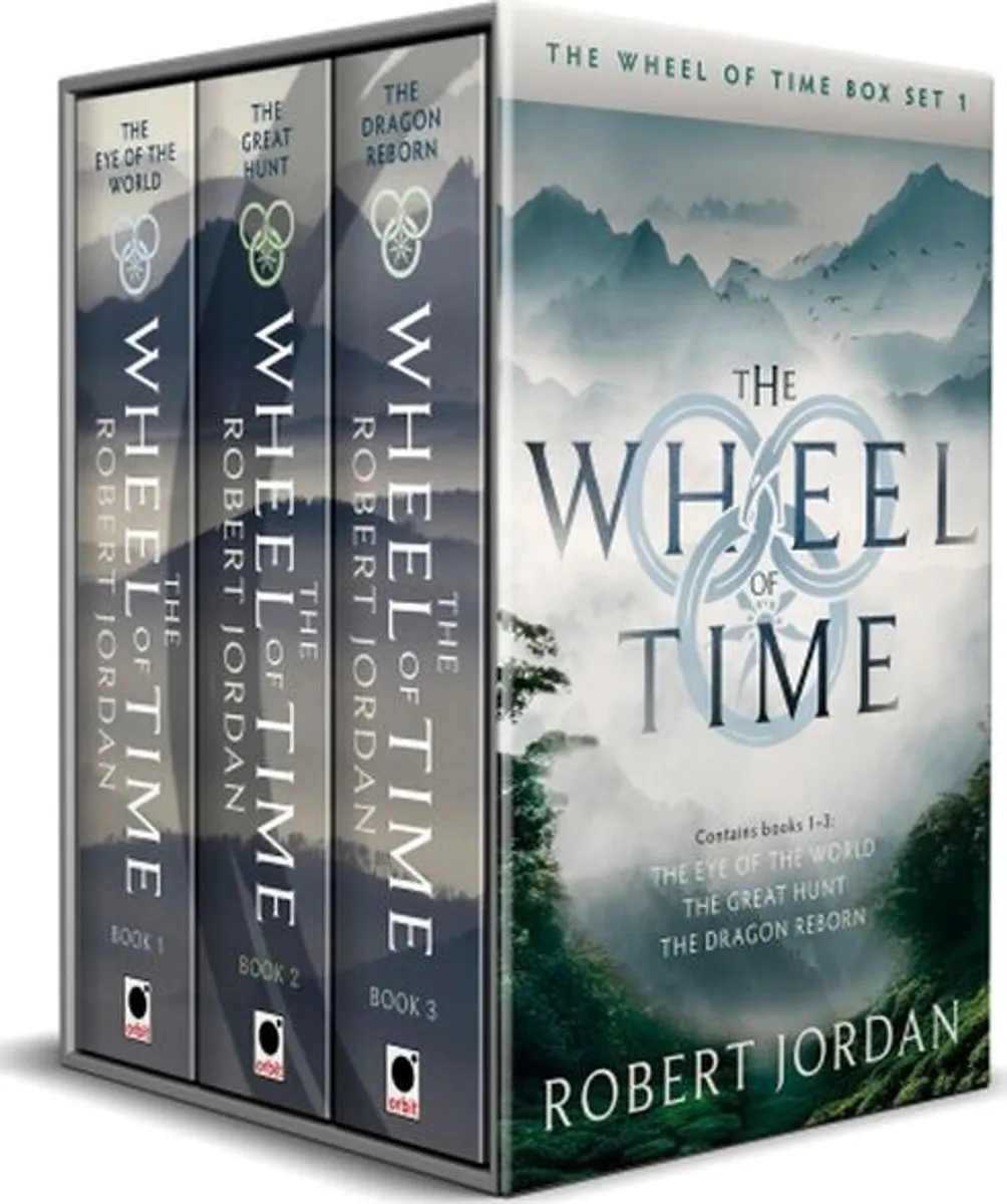 Wheel Of Time - Box 1-3 - Robert Jordan - English Book