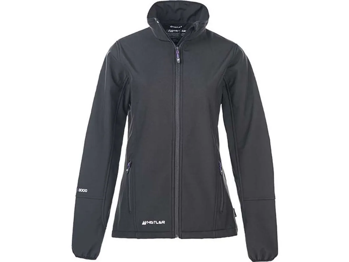 Whistler - Covina - Softshell jakke - W-PRO 8000 - Dame - Sort - Str. 42