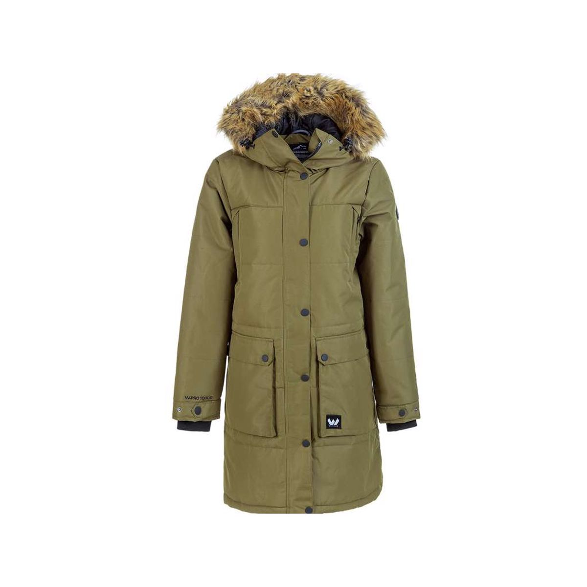 Whistler - Lizbeth - Parka jakke dame - Dark olive - Str. 38