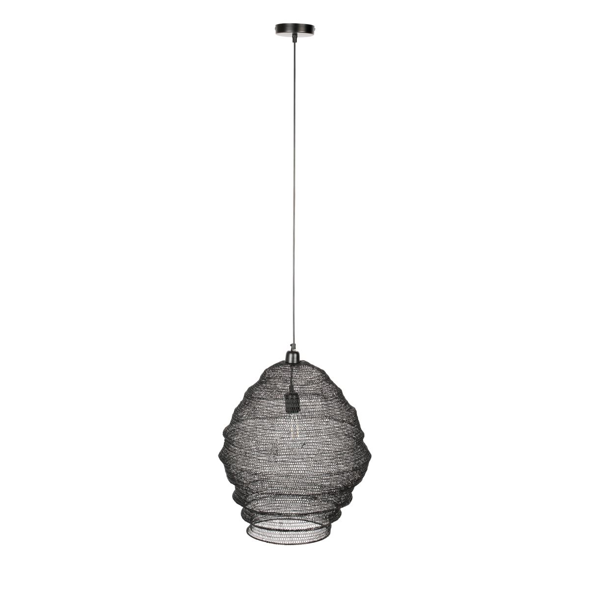 WHITE LABEL LIVING Lena L loftlampe - sort jern