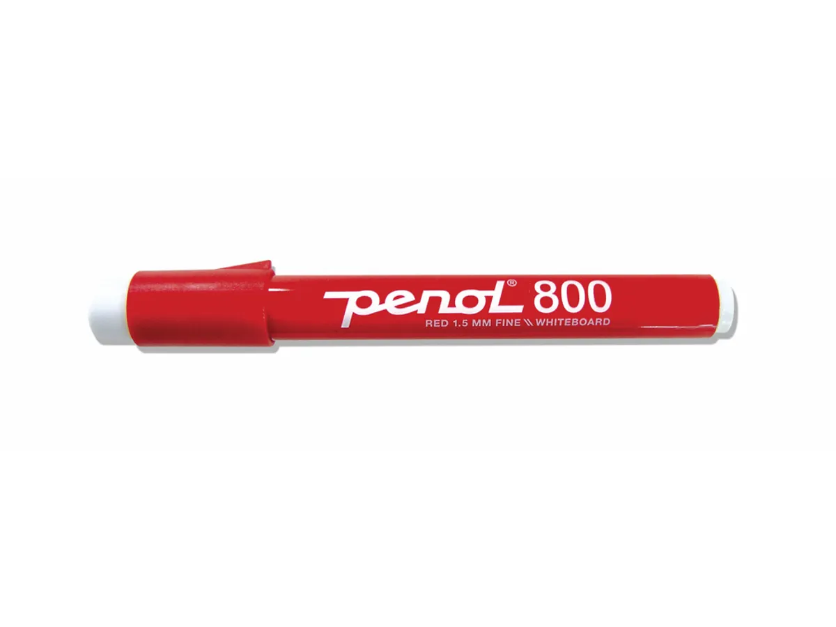 Whiteboardmarker Penol 800 rød