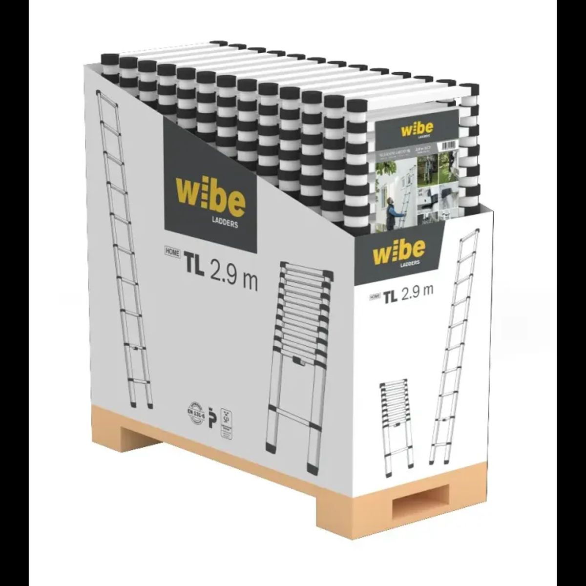 Wibe Teleskopstige Tl, Display - WTL-2,9