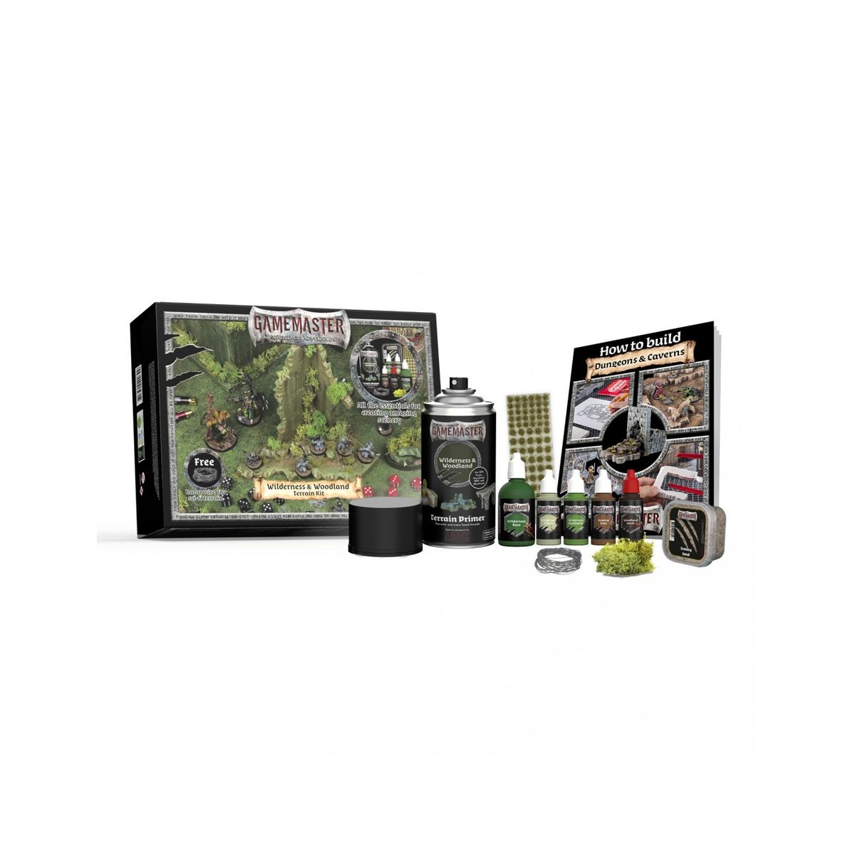 Wilderness & Woodlands Terrain Kit - Gamemaster - The Army Painter