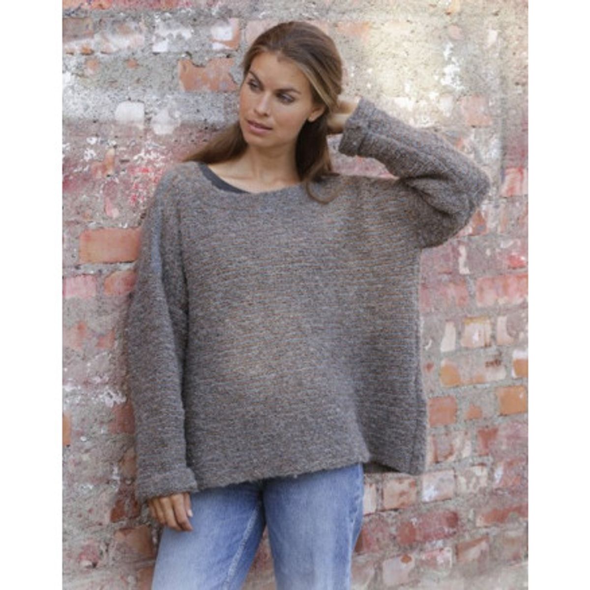 Willow Lane by DROPS Design - Bluse Strikkeopskrift str. S - XXXL - Large