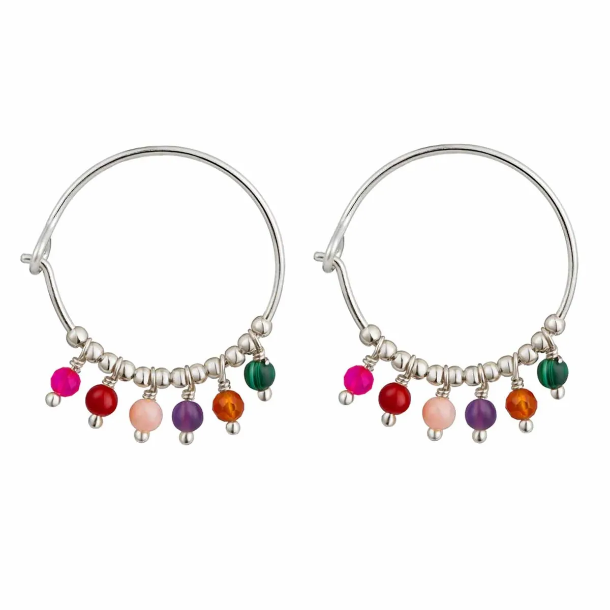 WiOGA - Cosima hoops sterling sølv