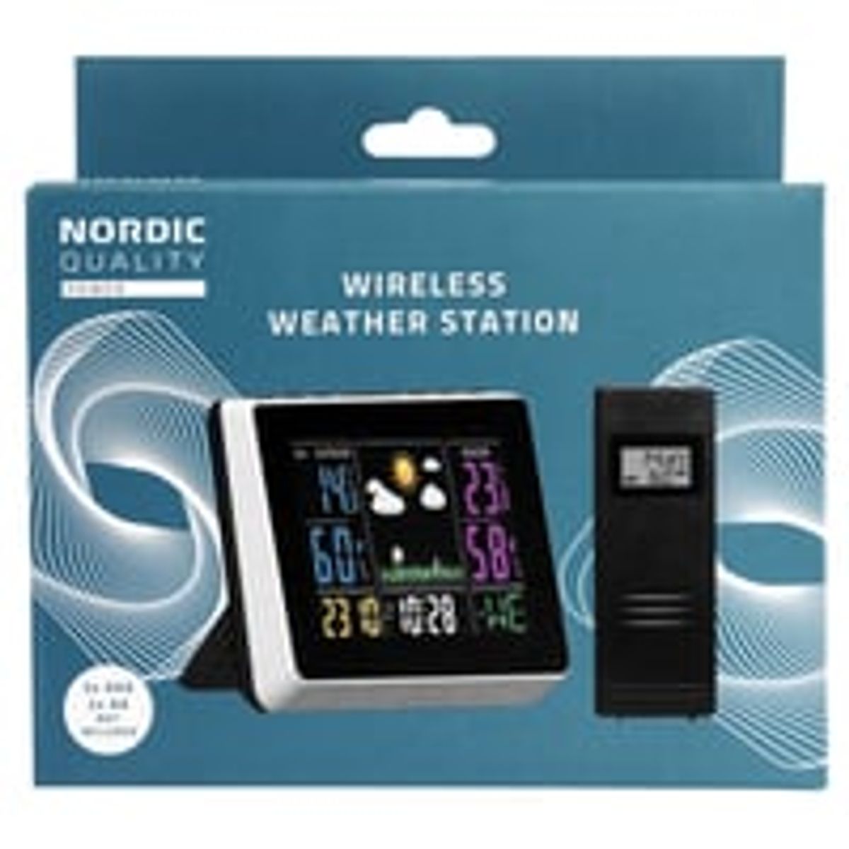 Wireless weather station in-outdoor temperature