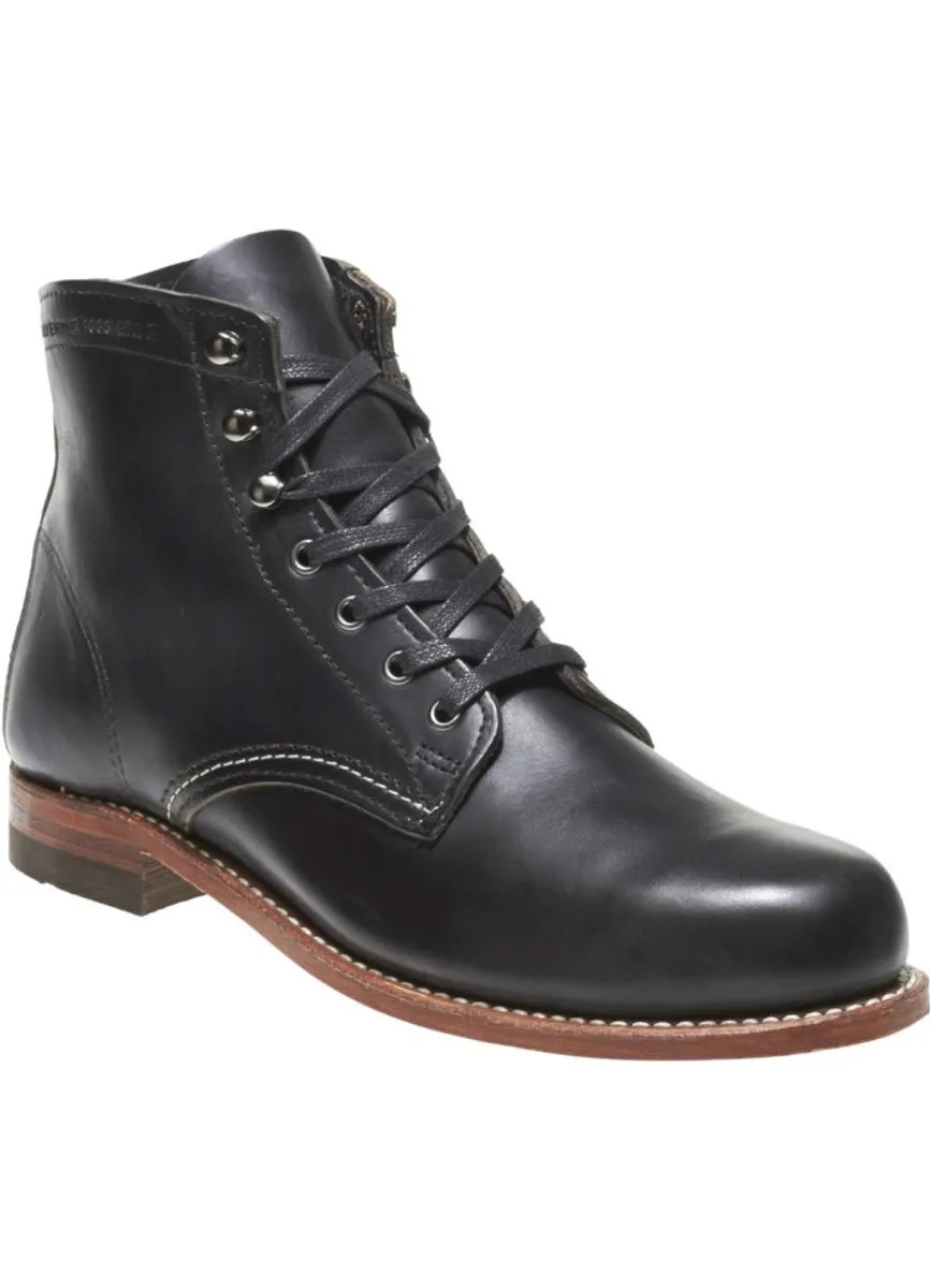 Wolverine 1000 Mile Boot Black Men Støvler - 39 EU (6 US)