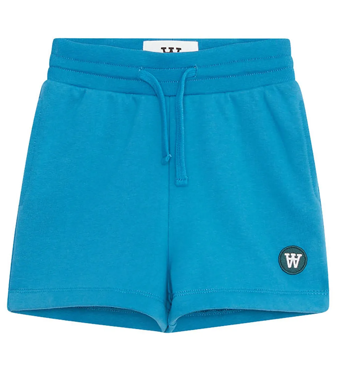 Wood Wood Sweatshorts - Victor - Blå