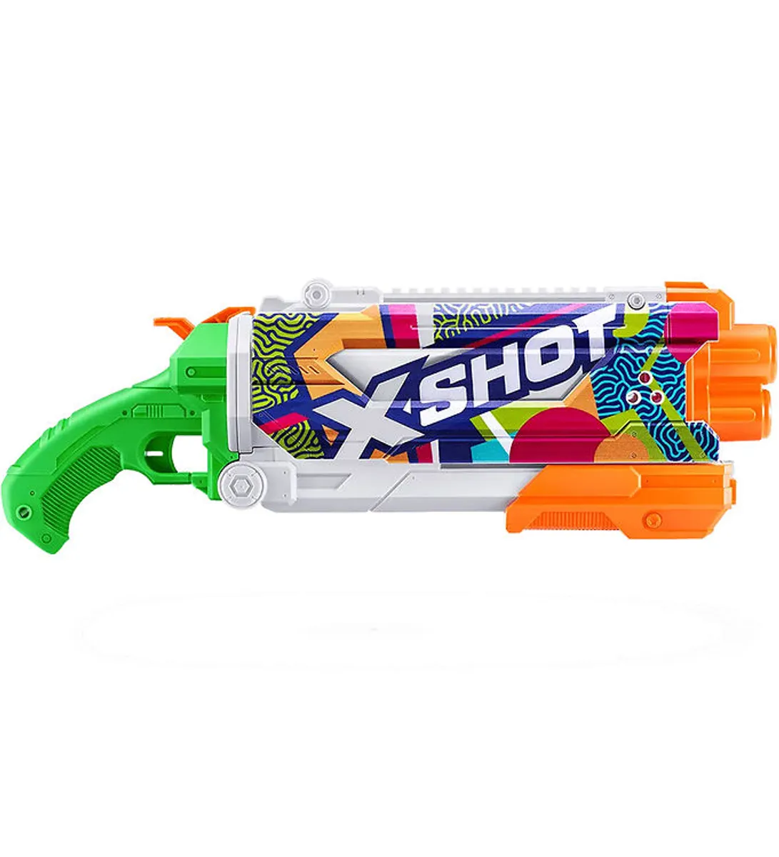 X-SHOT Vandpistol - Skins Pump Action Fast-Fill - 800 ml - Rippl