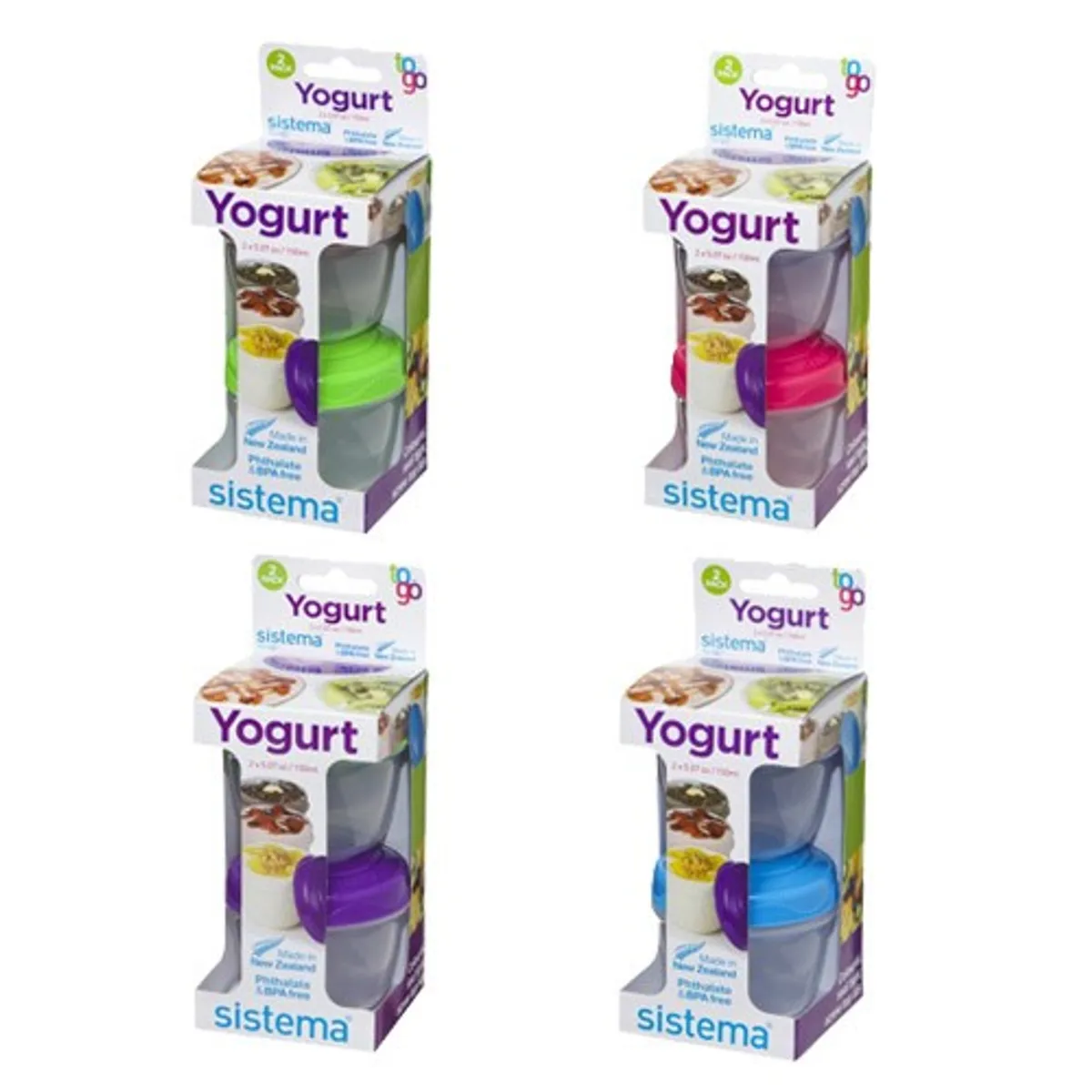 Yoghurt to go 2-pack - 2x150 ml - Sistema