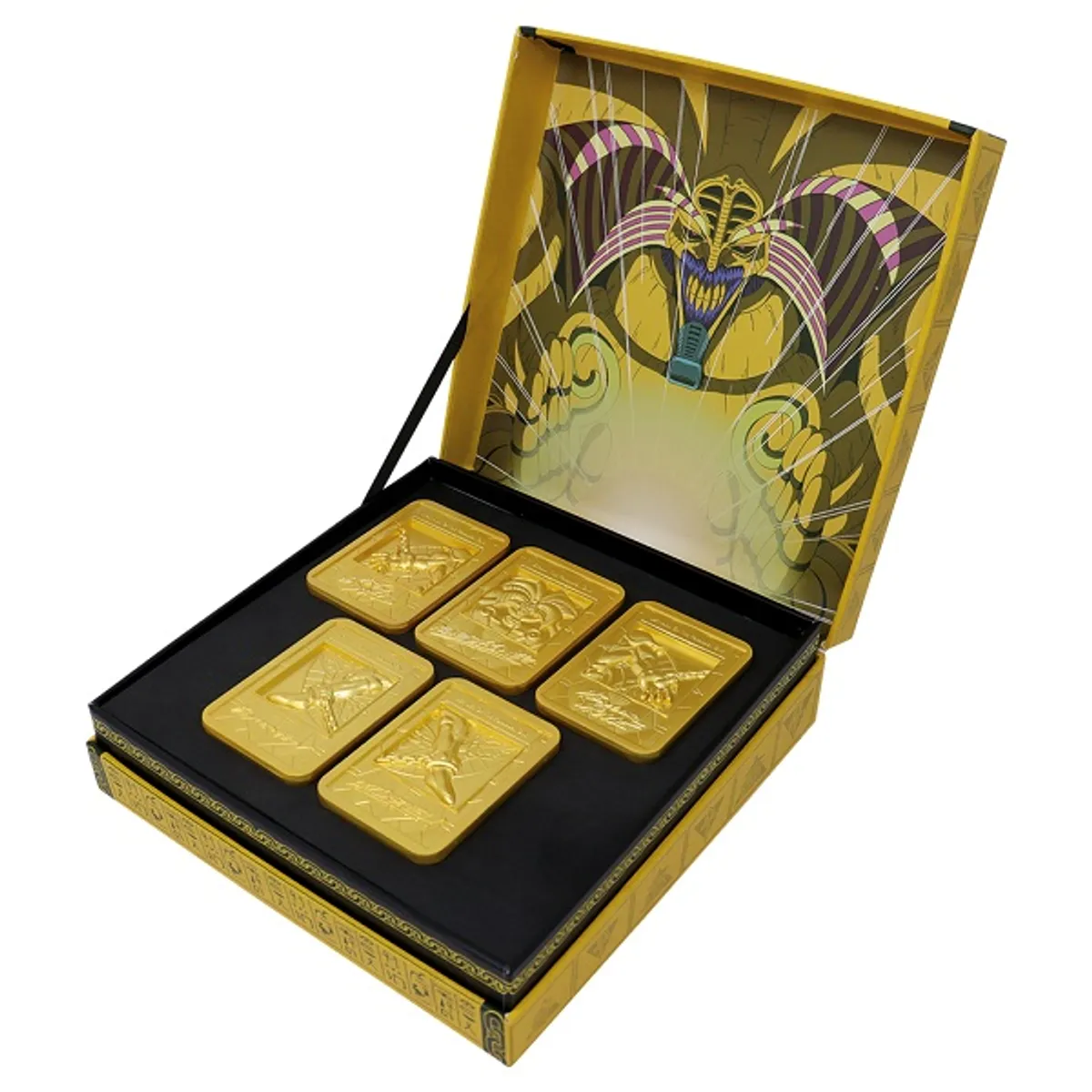 Yu-Gi-Oh! Ingot Set - Exodia the Forbidden One - Gold Plated