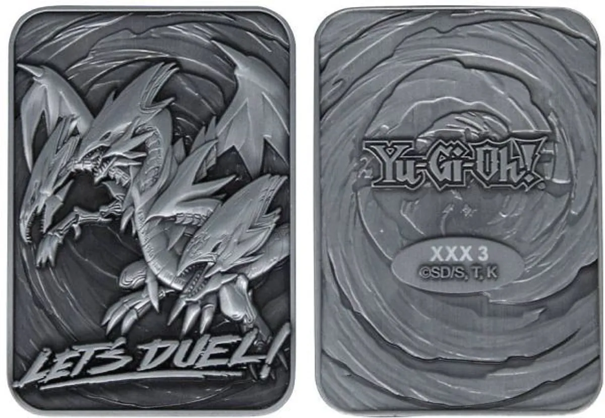 Yu-Gi-Oh! - Limited Edition Metal Collectible Card: Blue Eyes Ultimate Dragon