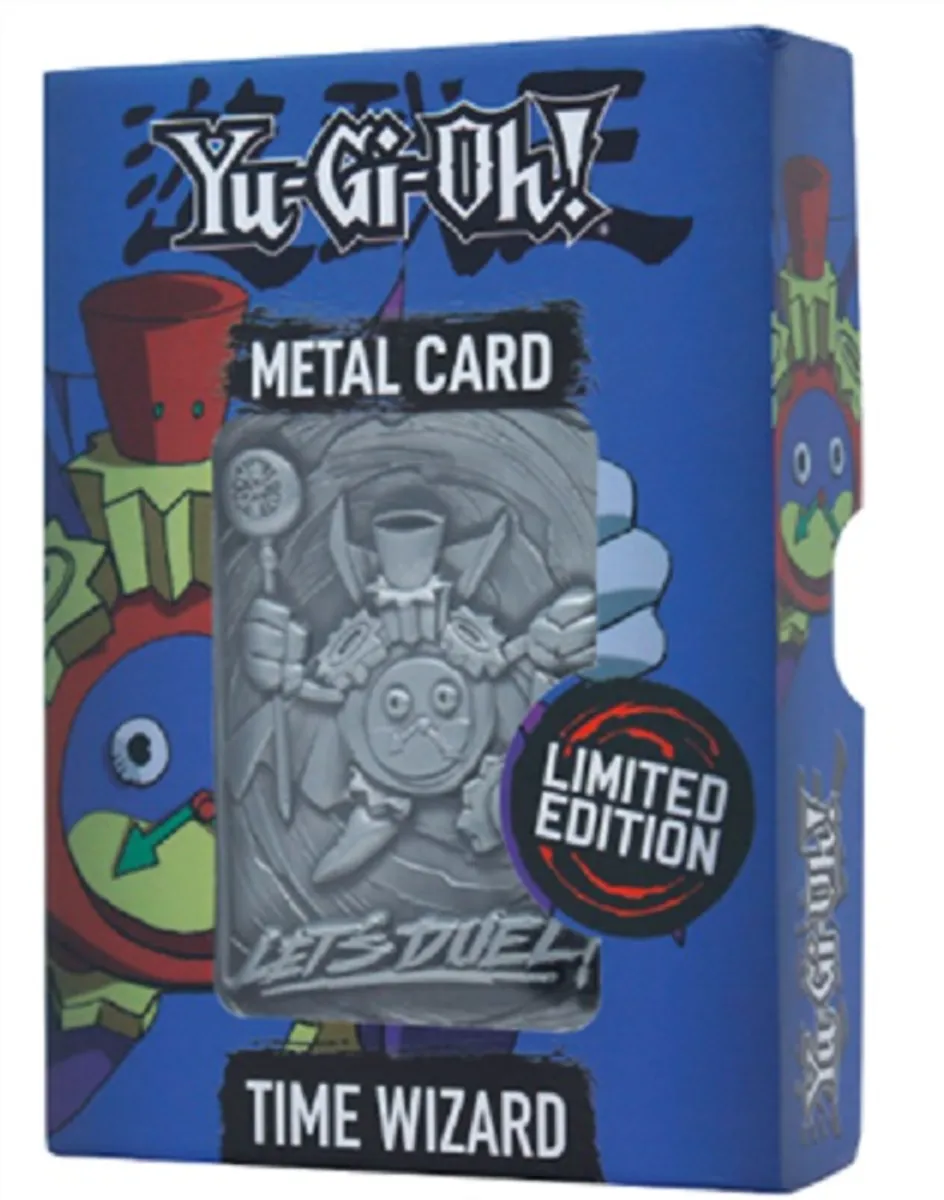 Yu-Gi-Oh! - Time wizard - Limited Edition Silver Card