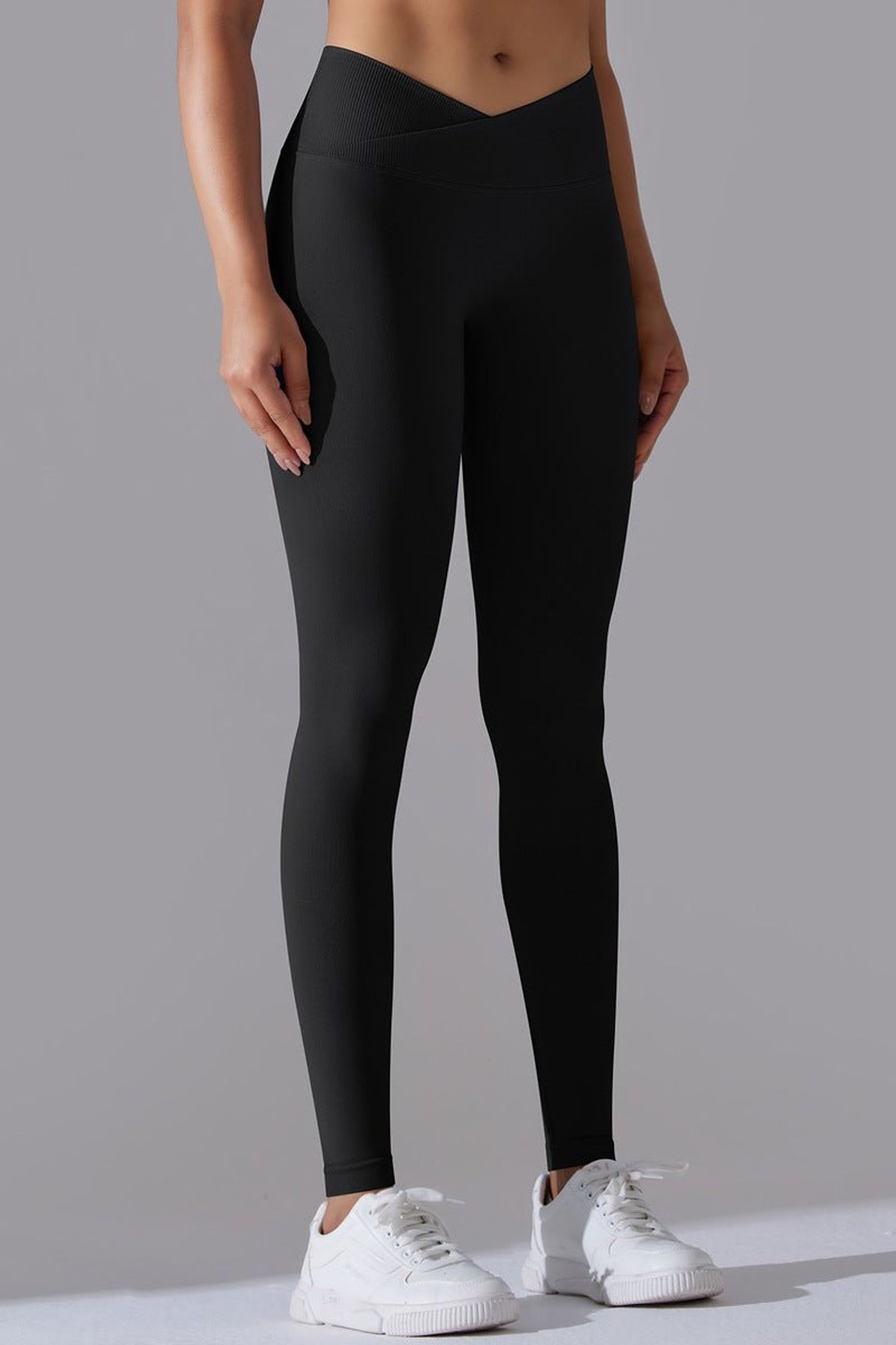 ZenCurve scrunch leggings Black - Medium / Black