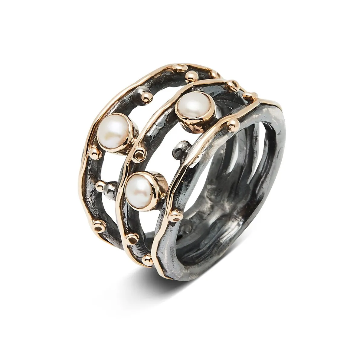 Zeus Tribeca Perle Ring - 55