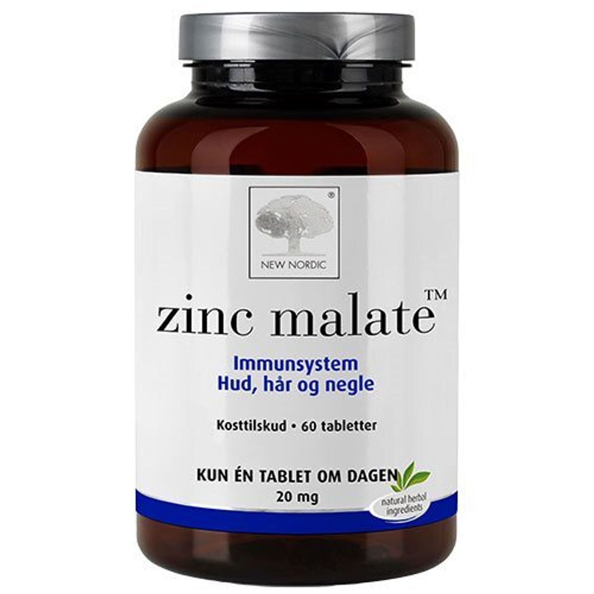 Zinc Malate - 120 tabletter