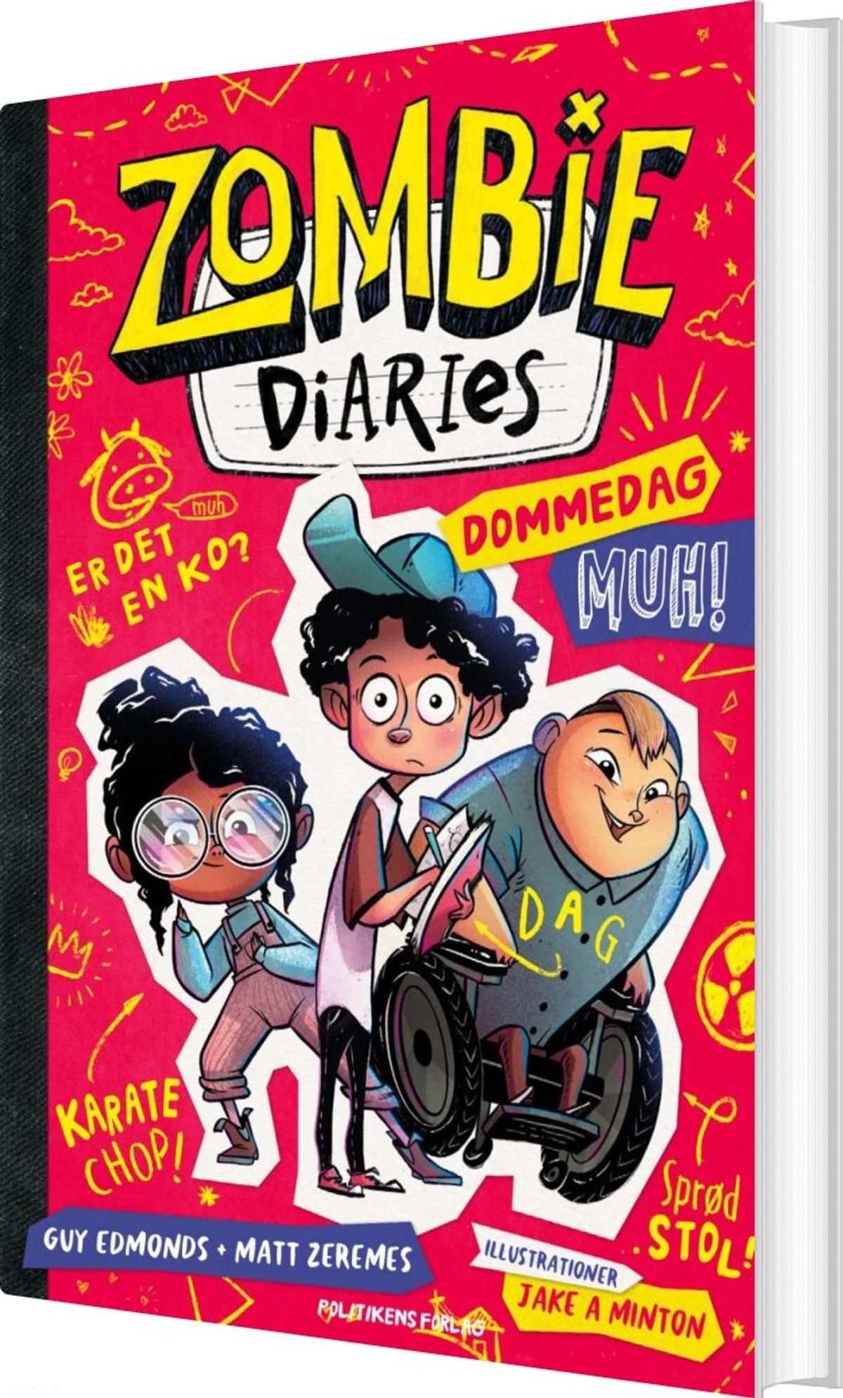 Zombie Diaries 1 - Dommedag Muh! - Guy Edmonds - Bog