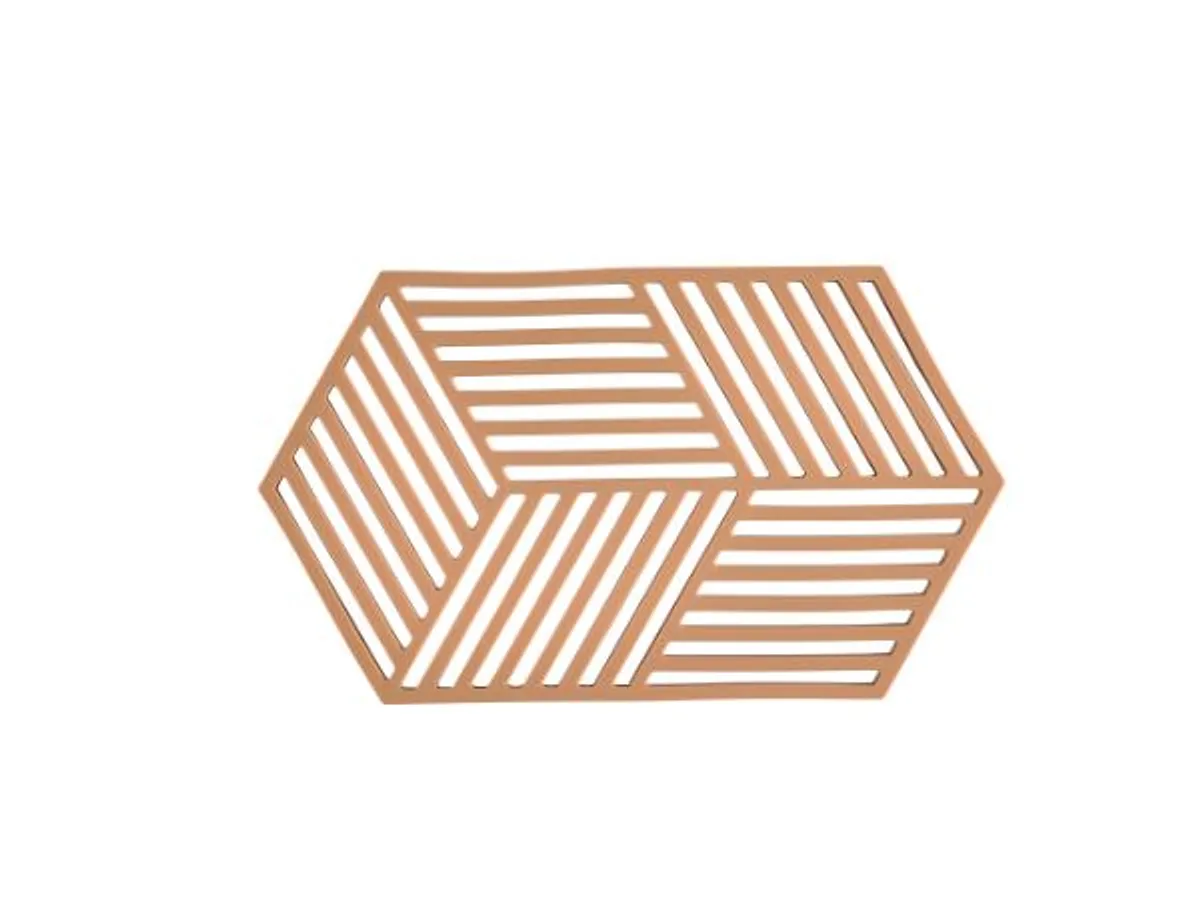 ZONE Denmark - Bordskåner Hexagon Light Terracotta L24