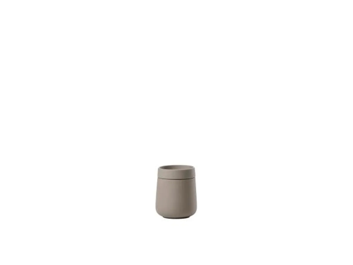 ZONE Denmark - Nova One Krukke med låg Dia 8,4 x 8 cm 290 ml Taupe