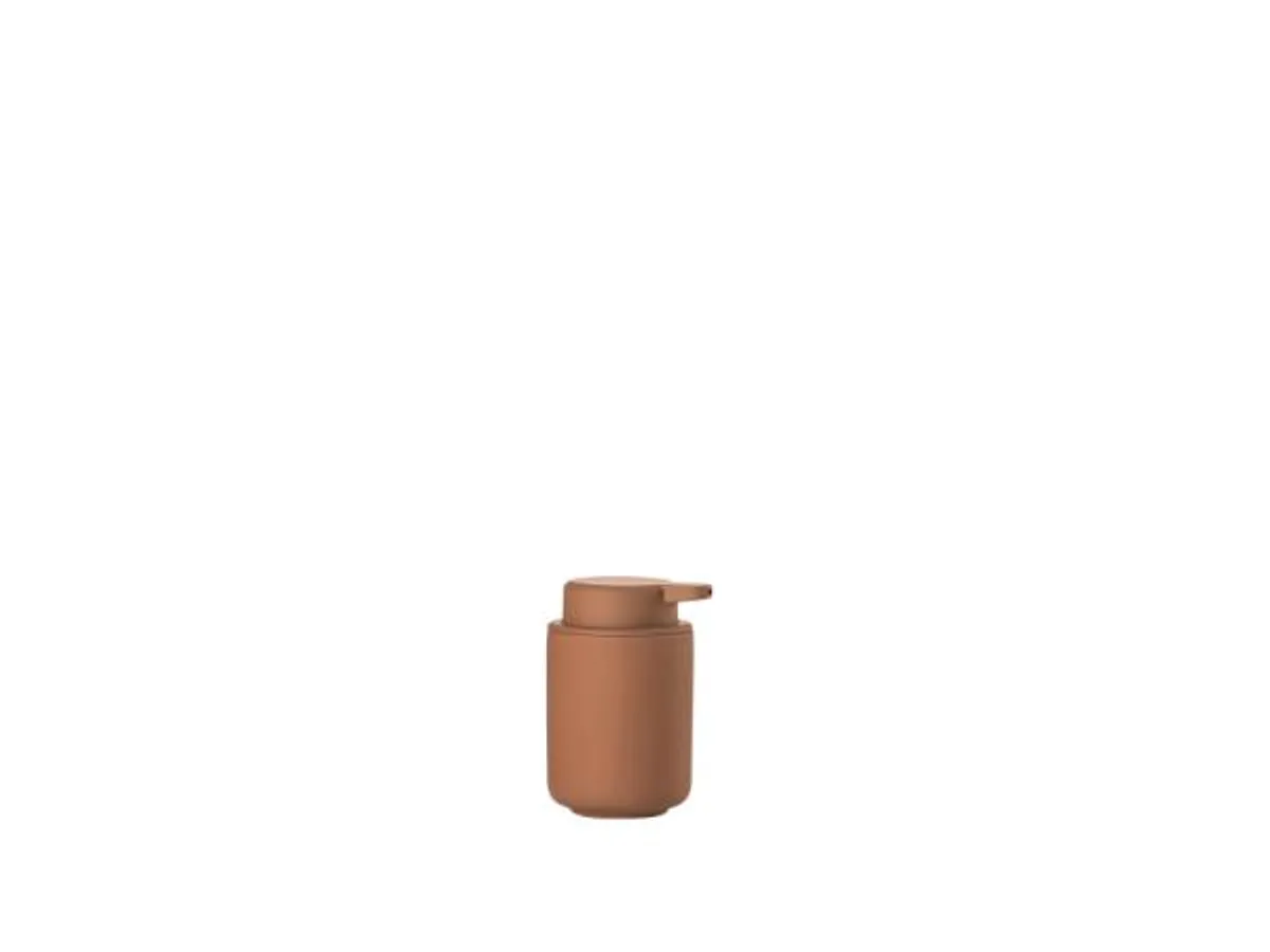 ZONE Denmark - Ume Sæbedispenser Dia 8,3 x 12,8 cm 0,25 liter Terracotta